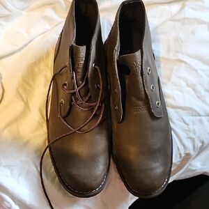 Timberland Brown Leather Ankle Boots Timeless Design